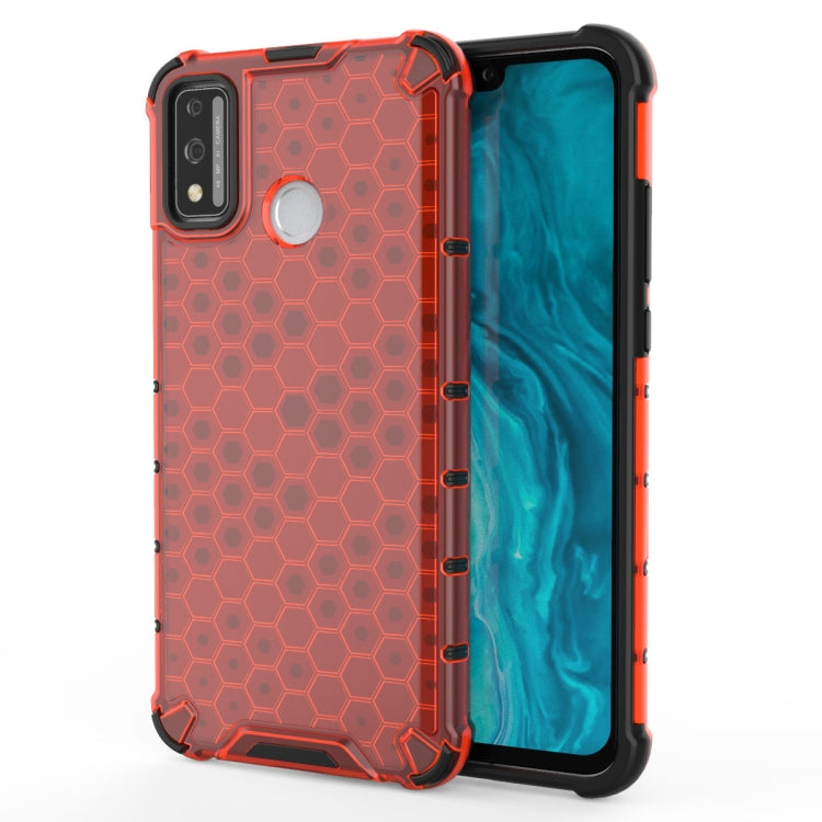 Per Huawei Honor 9X Lite antiurto a nido d'ape PC + custodia in TPU, For Huawei Honor 9X Lite
