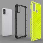 Per Huawei Honor 9X Lite antiurto a nido d'ape PC + custodia in TPU, For Huawei Honor 9X Lite