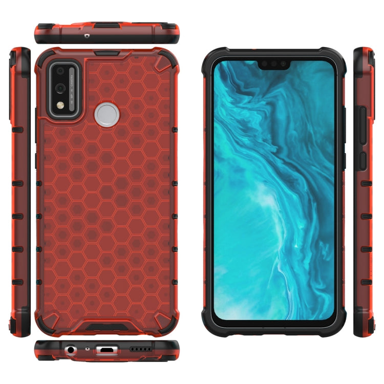 Per Huawei Honor 9X Lite antiurto a nido d'ape PC + custodia in TPU, For Huawei Honor 9X Lite