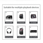 Ricevitore musicale Bluetooth R6 NFC con scheda TF