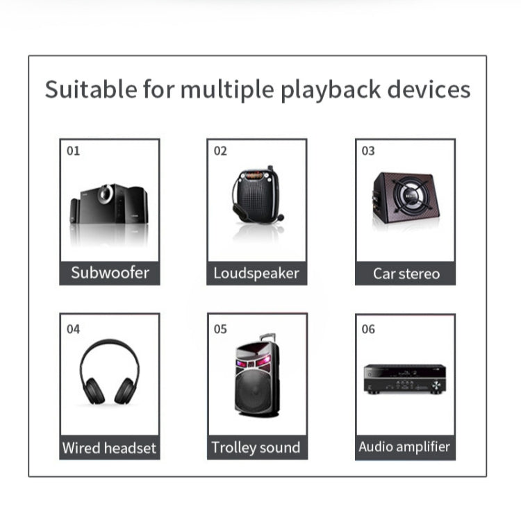 Ricevitore musicale Bluetooth R6 NFC con scheda TF