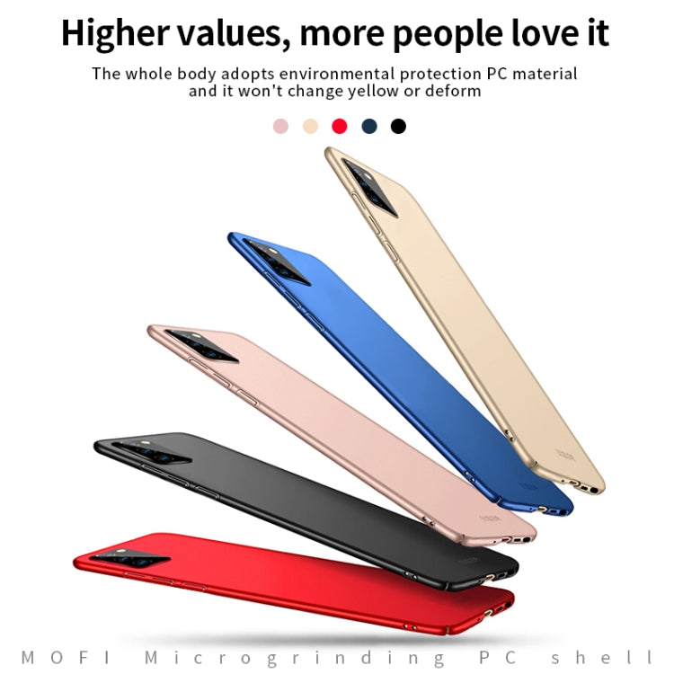 Custodia rigida ultrasottile MOFI Frosted PC, For Galaxy Note20, For Galaxy Note20 Pro