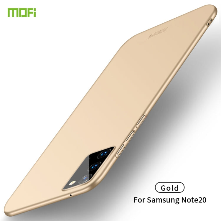 Custodia rigida ultrasottile MOFI Frosted PC, For Galaxy Note20, For Galaxy Note20 Pro