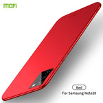 Custodia rigida ultrasottile MOFI Frosted PC, For Galaxy Note20, For Galaxy Note20 Pro