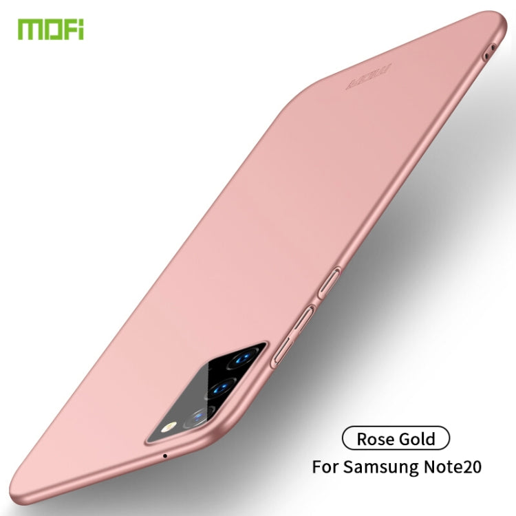Custodia rigida ultrasottile MOFI Frosted PC, For Galaxy Note20, For Galaxy Note20 Pro