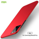 Custodia rigida ultrasottile MOFI Frosted PC, For Galaxy Note20, For Galaxy Note20 Pro