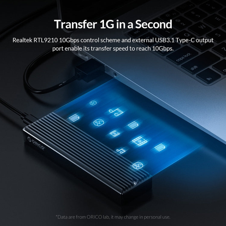Custodia SSD ORICO M2PV-C3 M.2 NVMe, ORICO M2PV-C3