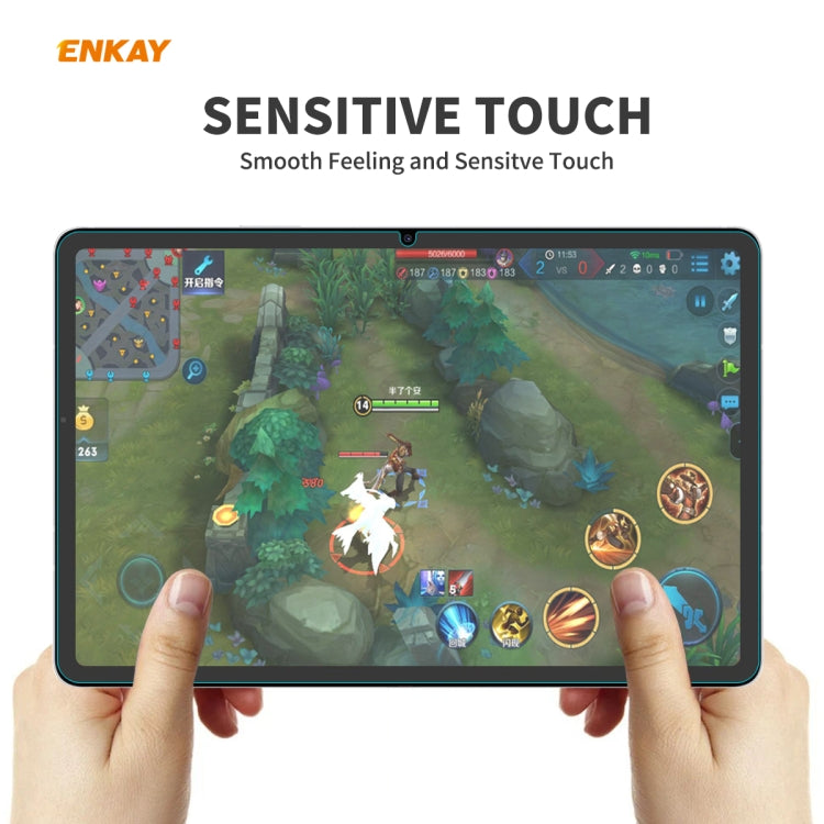 ENKAY Hat-Prince 0.33mm 9H Durezza superficiale 2.5D Proteggi schermo in vetro temperato antideflagrante, For Huawei Honor V6, For Samsung Galaxy Tab A 8.4 (2020), For Lenovo M10 Plus 10.3, For Lenovo Smart Tab M10 10.1, For Lenovo E10 TB-X104F 10.1