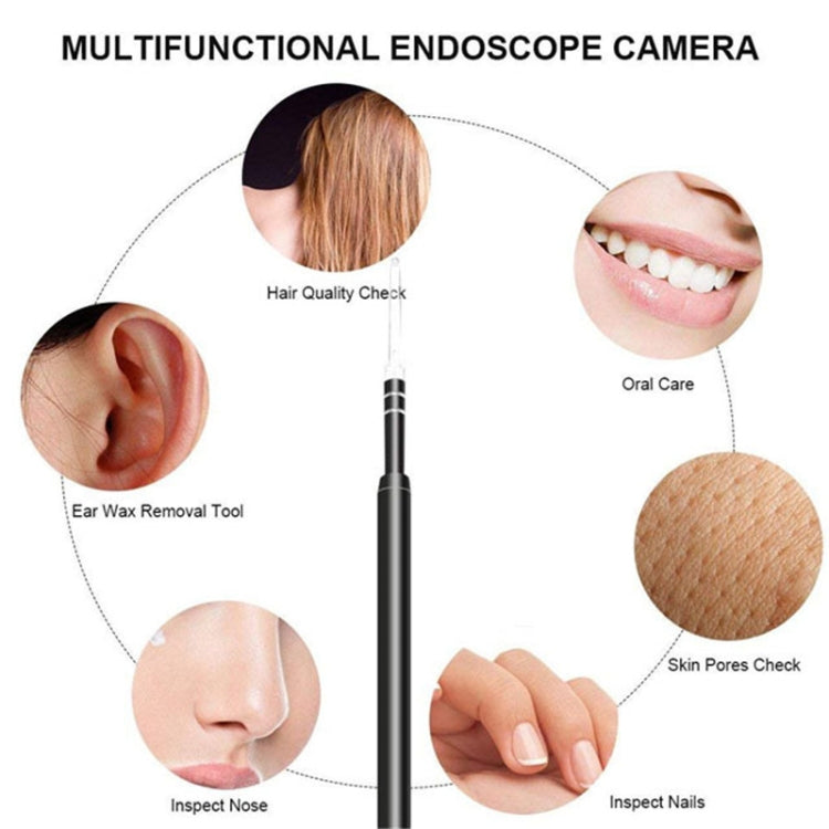 Otoscopio di ispezione digitale USB HD 3 in 1 Cerume per endoscopio digitale di tipo auricolare