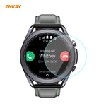 ENKAY Hat-Prince 0.2mm 9H 2.15D Pellicola proteggi schermo in vetro temperato con bordo curvo, For Samsung Galaxy Watch 3 45mm, For Samsung Galaxy Watch 3 41mm