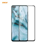 ENKAY Hat-Prince Full Glue 0.26mm 9H 2.5D Pellicola a copertura totale in vetro temperato, For Samsung Galaxy M31s, For OnePlus Nord