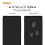 ENKAY Hat-Prince 0.26mm 9H 2.5D Pellicola in vetro temperato con bordo curvo, For OnePlus Nord, For Galaxy M31s