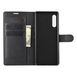 Per LG Velvet Litchi Texture Custodia protettiva a vibrazione orizzontale con supporto, slot per schede e portafoglio, For LG Velvet
