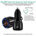 Caricabatteria per auto doppio USB Qc3.0 + kit di ricarica per auto con linea di ricarica rapida a 8 pin, 8 Pin (Black), 8 Pin (White)