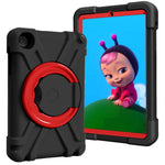Custodia combinata antiurto PC + silicone con supporto e maniglia rotanti a 360 gradi, For Galaxy Tab A 8.4 (2020) T307, For Amazon Kindle Fire HD8 (2020)