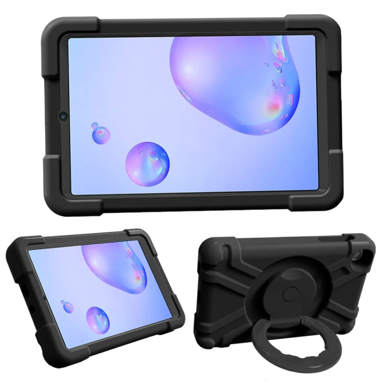 Custodia combinata antiurto PC + silicone con supporto e maniglia rotanti a 360 gradi, For Galaxy Tab A 8.4 (2020) T307, For Amazon Kindle Fire HD8 (2020)