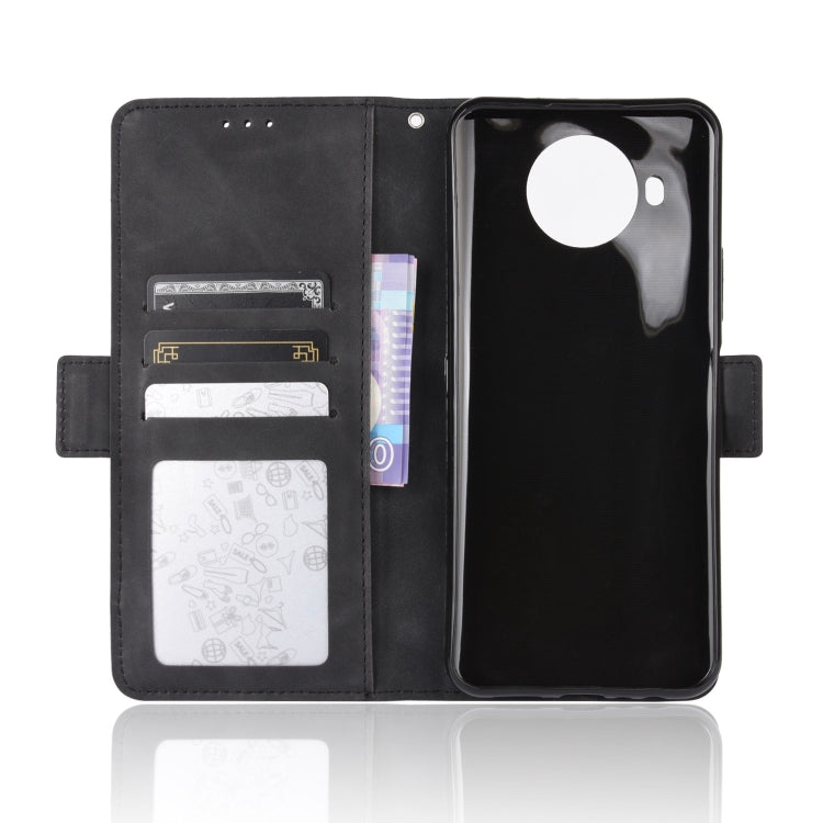 Per Nokia 8.3 5G Custodia in pelle con motivo a portafoglio stile pelle di vitello ， con slot per schede separato, For Nokia 8.3 5G