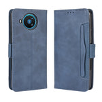 Per Nokia 8.3 5G Custodia in pelle con motivo a portafoglio stile pelle di vitello ， con slot per schede separato, For Nokia 8.3 5G