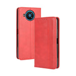 Per Nokia 8.3 5G Magnetic Buckle Retro Crazy Horse Texture Custodia in pelle a vibrazione orizzontale, con supporto e slot per schede e cornice per foto, For Nokia 8.3 5G