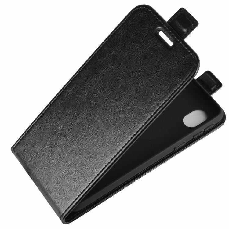 Per Samsung Galaxy A01 Core / M01 Core R64 Texture Custodia protettiva in pelle a vibrazione verticale singola con slot per schede e cornice per foto, For Galaxy A01 Core