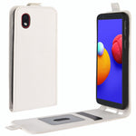 Per Samsung Galaxy A01 Core / M01 Core R64 Texture Custodia protettiva in pelle a vibrazione verticale singola con slot per schede e cornice per foto, For Galaxy A01 Core