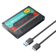 ORICO 2580U3 Custodia per disco rigido mobile con custodia USB 3.0 Nostalgic da 2,5 pollici, 2580U3