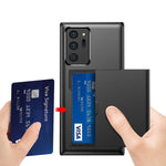 Per Samsung Note20 Custodia protettiva per armatura robusta ultra antiurto con slot per schede