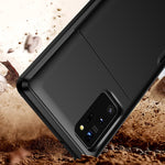 Per Samsung Note20 Custodia protettiva antiurto per armatura robusta con slot per schede