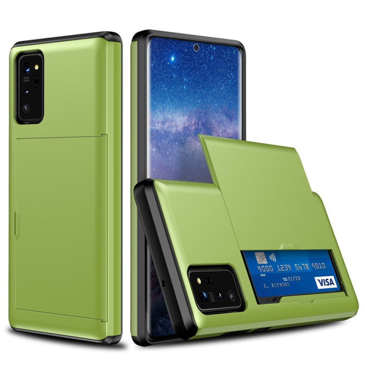 Per Samsung Note20 Custodia protettiva antiurto per armatura robusta con slot per schede