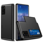 Per Samsung Note20 Custodia protettiva antiurto per armatura robusta con slot per schede