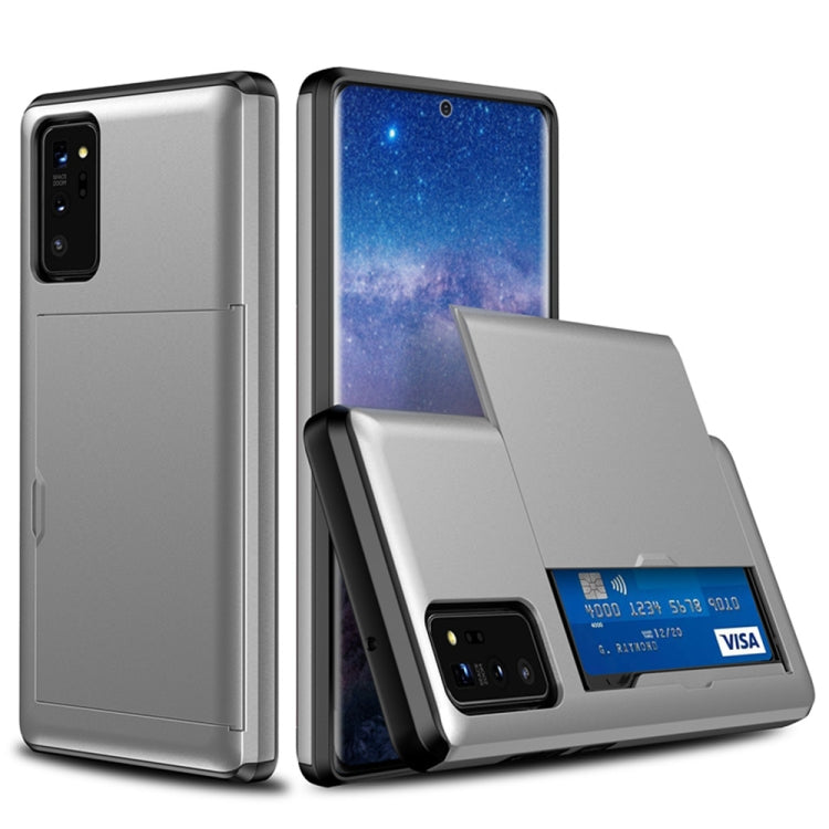 Per Samsung Note20 Custodia protettiva antiurto per armatura robusta con slot per schede