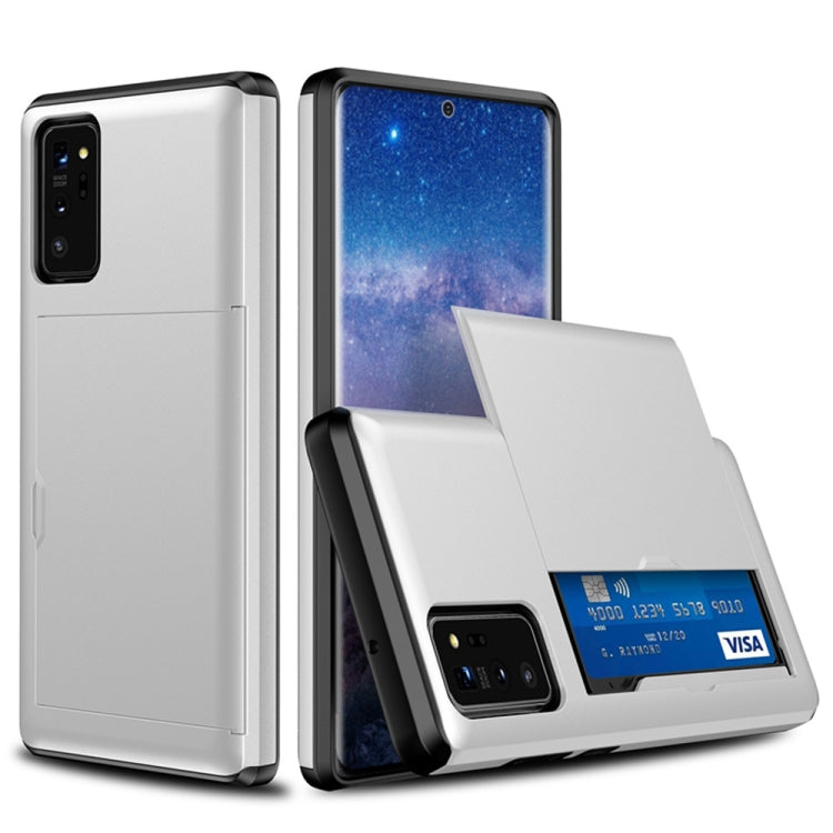 Per Samsung Note20 Custodia protettiva antiurto per armatura robusta con slot per schede