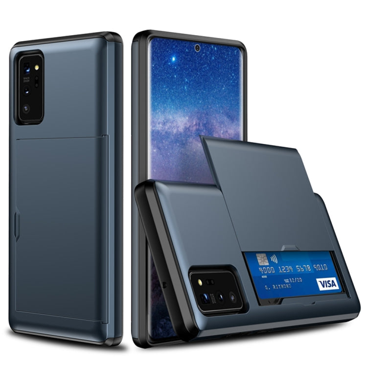 Per Samsung Note20 Custodia protettiva antiurto per armatura robusta con slot per schede