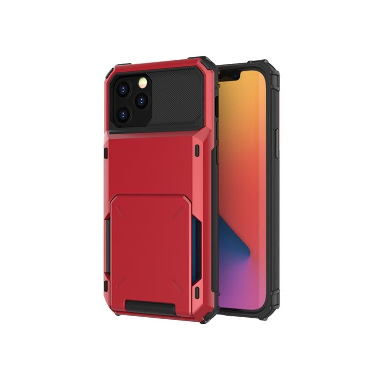 Per iPhone 12 Custodia protettiva per armature robuste antigraffio antiurto con slot per schede, For iPhone 12 mini