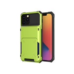 Per iPhone 12 Custodia protettiva per armature robuste antigraffio antiurto con slot per schede, For iPhone 12 mini