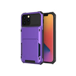 Per iPhone 12 Custodia protettiva per armature robuste antigraffio antiurto con slot per schede, For iPhone 12 mini