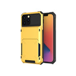 Per iPhone 12 Pro / 12 Max Custodia protettiva per armature robuste antiurto resistente ai graffi con scheda Solt, For iPhone 12 / 12 Pro
