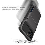 Per iPhone 12 Pro Max Custodia protettiva antigraffio resistente agli urti per armature robuste con scheda Solt, For iPhone 12 Pro Max