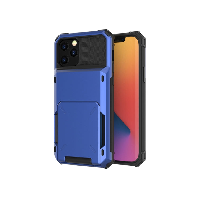 Per iPhone 12 Pro Max Custodia protettiva antigraffio resistente agli urti per armature robuste con scheda Solt, For iPhone 12 Pro Max
