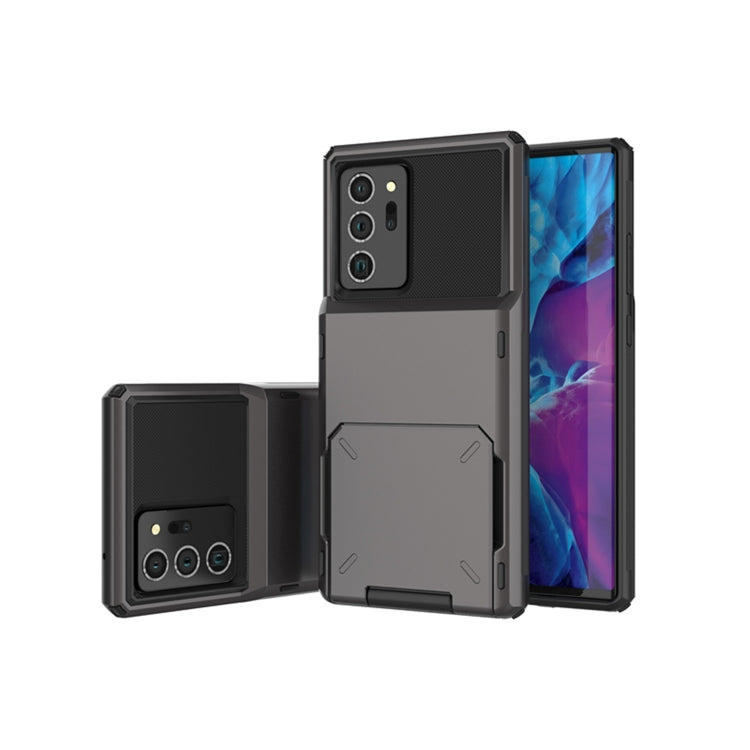 Per Samsung Galaxy Note20 Custodia protettiva antigraffio resistente agli urti per impieghi gravosi con slot per schede