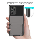 Per Samsung Galaxy Note20 Custodia protettiva per armatura robusta antigraffio ultra resistente agli urti con slot per schede