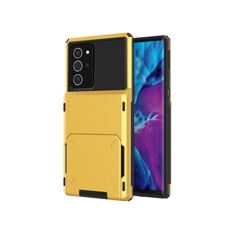 Per Samsung Galaxy Note20 Custodia protettiva per armatura robusta antigraffio ultra resistente agli urti con slot per schede