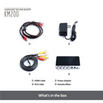 KM200 Sistema audio stereo digitale portatile HDMI