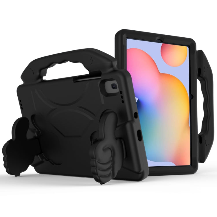 Guscio protettivo piatto anti caduta per bambini in materiale EVA con staffa per il pollice, For Samsung Galaxy Tab S6 Lite / P610, For Samsung Galaxy Tab S5e 10.5 / T720, For Samsung Galaxy Tab S6 10.5 / T860, For Samsung Galaxy Tab S6 Lite P610      ...