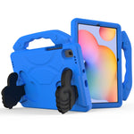 Guscio protettivo piatto anti caduta per bambini in materiale EVA con staffa per il pollice, For Samsung Galaxy Tab S6 Lite / P610, For Samsung Galaxy Tab S5e 10.5 / T720, For Samsung Galaxy Tab S6 10.5 / T860, For Samsung Galaxy Tab S6 Lite P610      ...