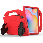 Guscio protettivo piatto anti caduta per bambini in materiale EVA con staffa per il pollice, For Samsung Galaxy Tab S6 Lite / P610, For Samsung Galaxy Tab S5e 10.5 / T720, For Samsung Galaxy Tab S6 10.5 / T860, For Samsung Galaxy Tab S6 Lite P610      ...