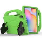 Guscio protettivo piatto anti caduta per bambini in materiale EVA con staffa per il pollice, For Samsung Galaxy Tab S6 Lite / P610, For Samsung Galaxy Tab S5e 10.5 / T720, For Samsung Galaxy Tab S6 10.5 / T860, For Samsung Galaxy Tab S6 Lite P610      ...