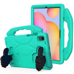 Guscio protettivo piatto anti caduta per bambini in materiale EVA con staffa per il pollice, For Samsung Galaxy Tab S6 Lite / P610, For Samsung Galaxy Tab S5e 10.5 / T720, For Samsung Galaxy Tab S6 10.5 / T860, For Samsung Galaxy Tab S6 Lite P610      ...
