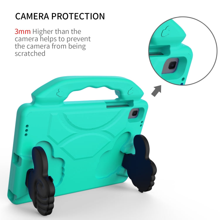 Guscio protettivo piatto anti caduta per bambini in materiale EVA con staffa per il pollice, For Samsung Galaxy Tab S6 Lite / P610, For Samsung Galaxy Tab S5e 10.5 / T720, For Samsung Galaxy Tab S6 10.5 / T860, For Samsung Galaxy Tab S6 Lite P610      ...