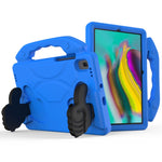 Guscio protettivo piatto anti caduta per bambini in materiale EVA con staffa per il pollice, For Samsung Galaxy Tab S6 Lite / P610, For Samsung Galaxy Tab S5e 10.5 / T720, For Samsung Galaxy Tab S6 10.5 / T860, For Samsung Galaxy Tab S6 Lite P610      ...